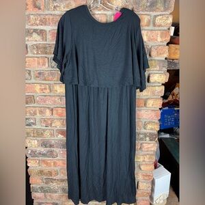 Isabel Maternity by Ingrid & Isabel Double Layer Nursing Dress